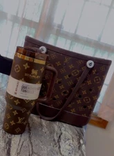 Chocolate Brown Bogg Bag Set New