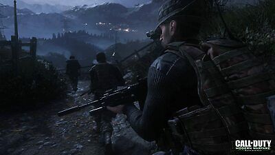 call of duty modern warfare remastered PS4 mídia física semi-novo