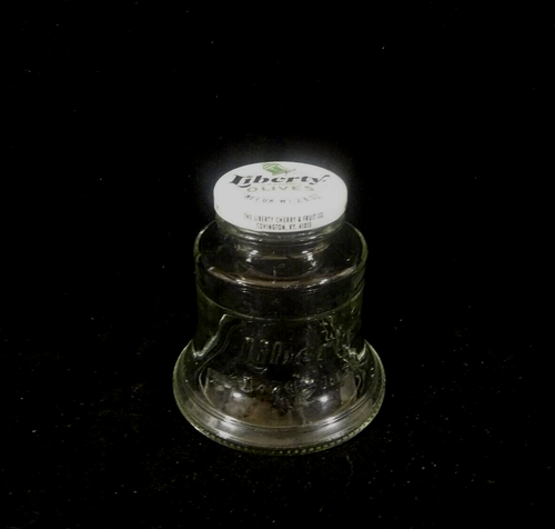 1776-1976 Bicentennial Liberty Spanish Olives Liberty Bell Jar with Lid - Picture 16 of 16