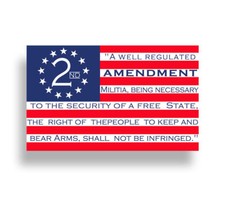 2nd Amendment Sticker Decal
