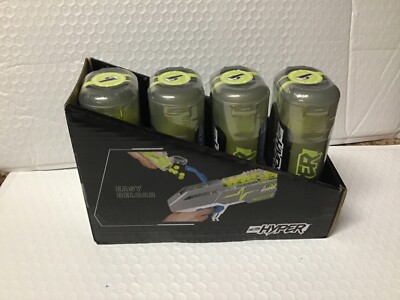 Nerf Hyper 50-Round Refill Reload Canister - 4 PACK BOX = 200 ROUNDS  NEW 