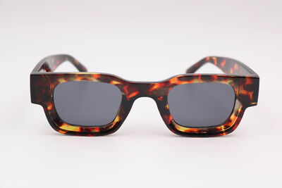 Eyekonik Sembo Tortoise/Black Rectangle Sunglasses 47-19-144