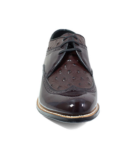 Stacy Adams Mens Dayton Burgundy Shoes 
