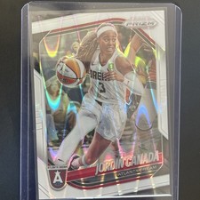 2025 Panini Prizm WNBA #120 Jordin Canada White Seismic Prizm