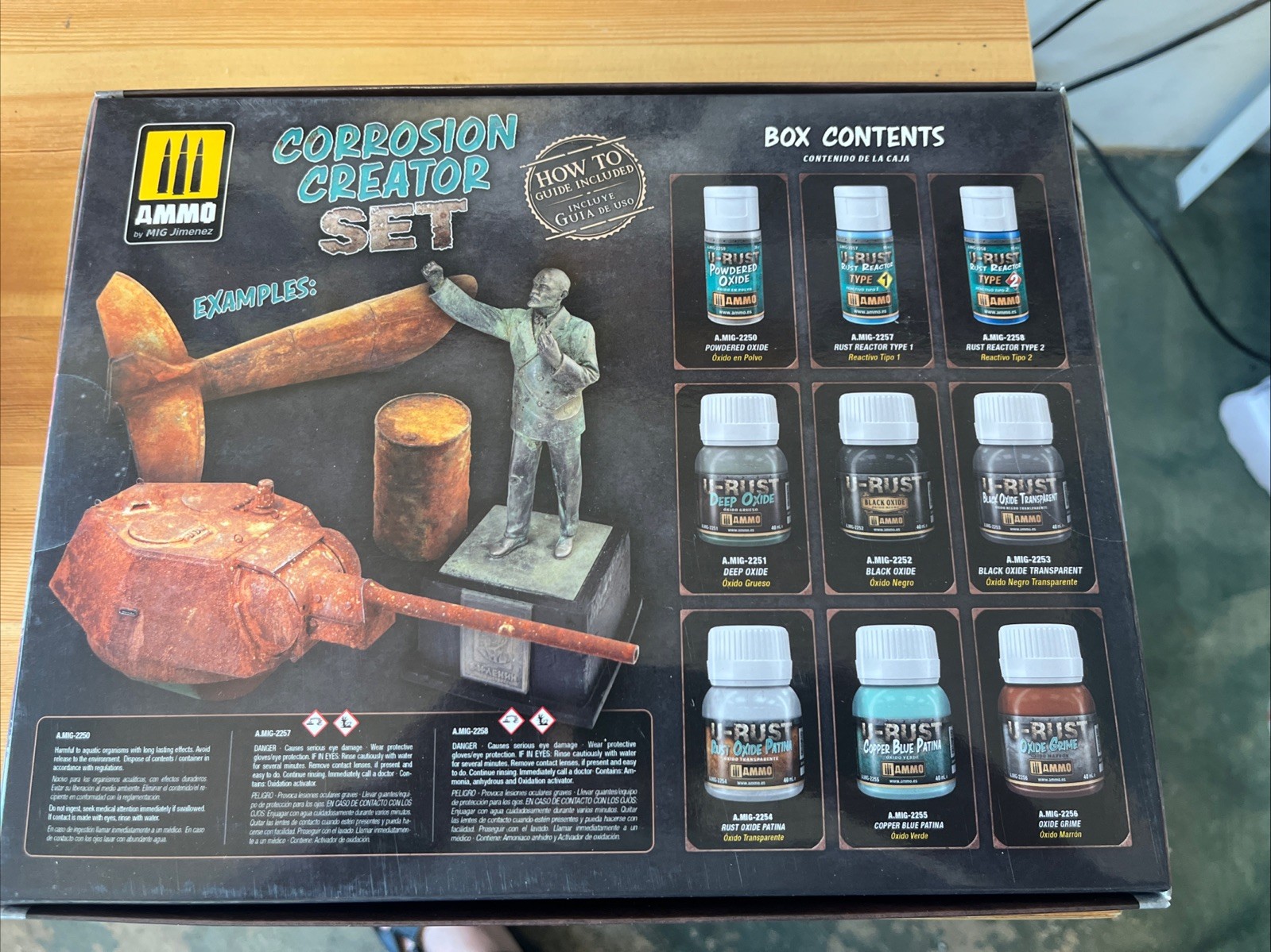 Mig Ammo #7460 U-Rust Corrosion Creator Set