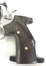 Guancette in legno anatomiche per revolver Smith & Wesson telaio K L Square Butt