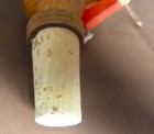 Hand-Carved Vintage German Wine Cork Stopper Mechanical Man Playing A Violin — photo 6