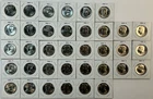 2008 thru 2025 P & D UNC Clad Kennedy Half Dollar Set in CB Flips -Free Ship #2