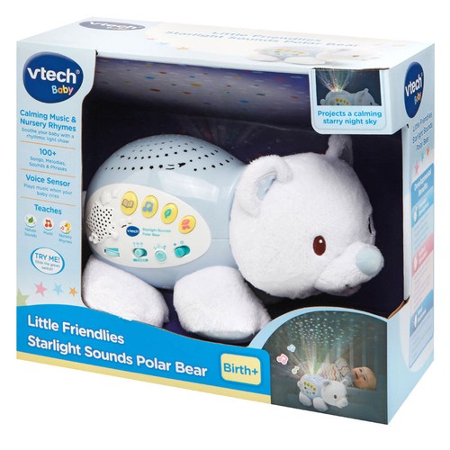 VTech Little Friendlies Starlight Sounds Polar Bear - Foto 3 di 3