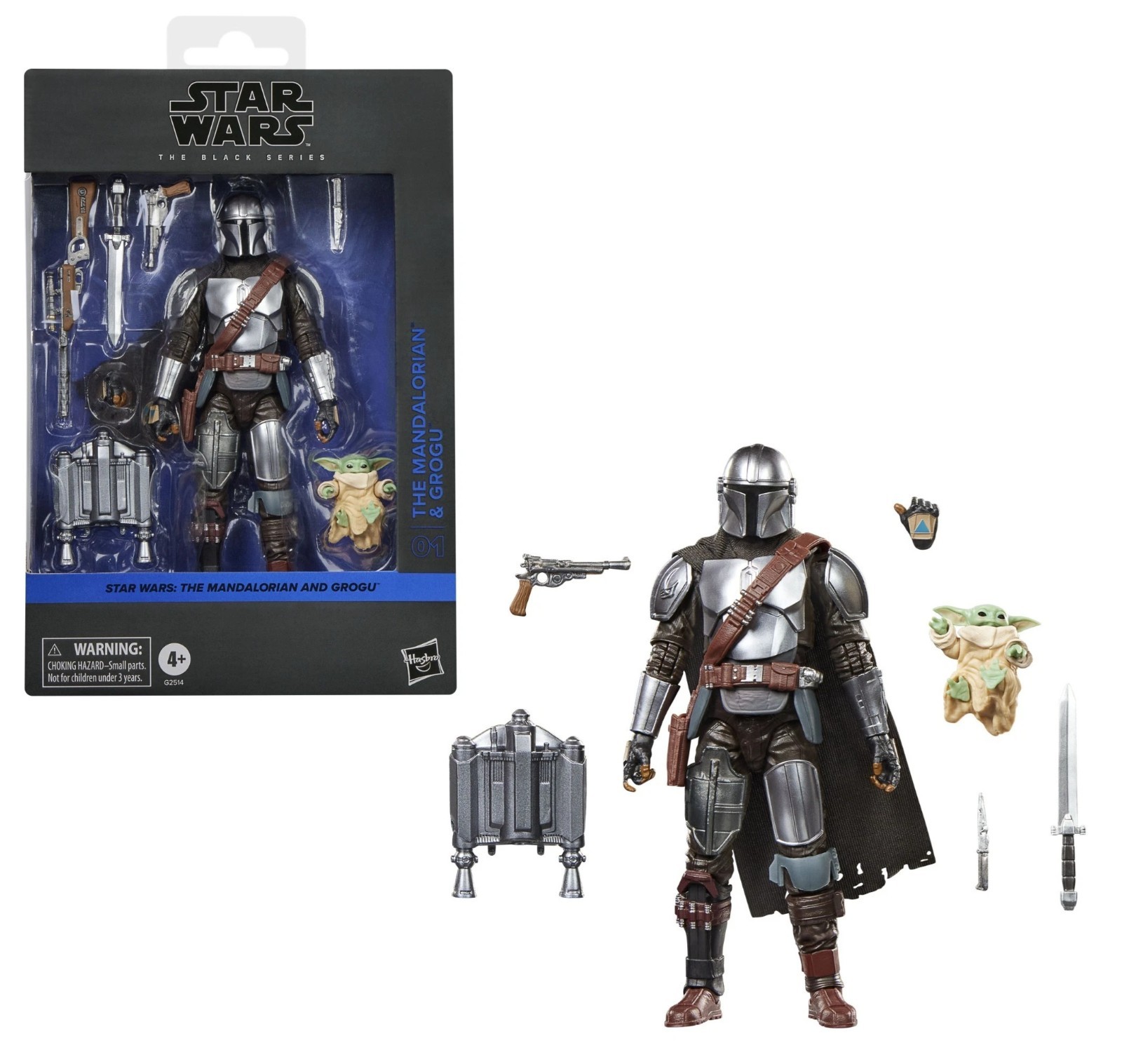 Star Wars Black Series THE MANDALORIAN & GROGU Action Figure