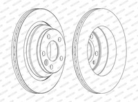 2X Bremsscheibe Hinterachse FüR VW Multivan T5 California Camper Transporter