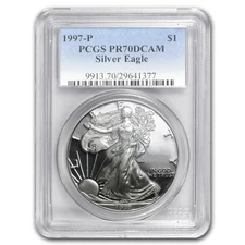 1997-P Proof American Silver Eagle PR-70 PCGS