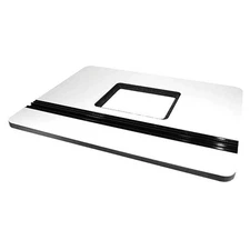 JessEm 03006 Laminated Phenolic Mast-R-Top 24" X 32" Router Table Top - White