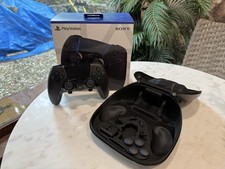 Sony PS5 DualSense Edge Wireless Controller Black Perfect Condition