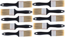 10 Pieces 2 Inch Paint Brush,Flat Paint Brushes Professional Paint Tools with Tr