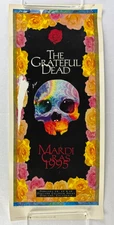 Grateful Dead Mardi Gras 1995 Poster Troy Alders 2907/7500 Oakland CA Damaged