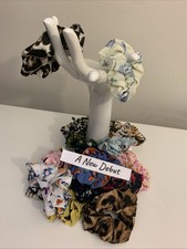17 Colorful Print Patterned Scrunchies