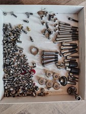 ducati  999 1098 1198 RS hypermotard Dadi titanio Titanium ,Motore ,telaio , 