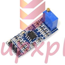 Amplificador Operacional Módulo Amplificación Señal Ganancia 2PCS LM358 100 DC5-12V