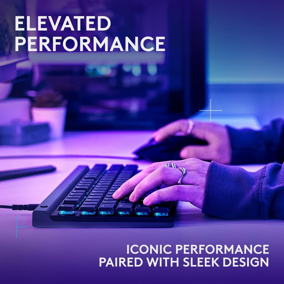 Logitech G502 X Wired Gaming Mouse LIGHTFORCE Switches HERO 25K Sensor Black - Image 2 of 4