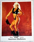 Raye 'ZAP' Hollitt -'American Gladiators, Bodybuilder',  Autographed Color Photo — photo 1