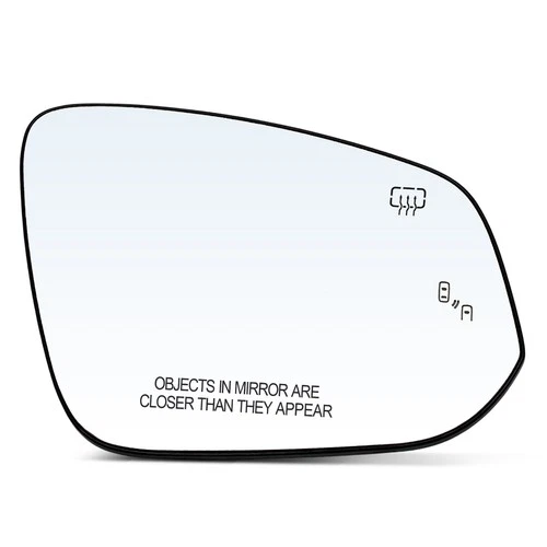 Front Passenger Mirror Glass w/ Blind Spot & Heated for Toyota Sienna 2021-2023