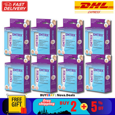 8 x EMTRIX Nagelpilzbehandlung 10 ml