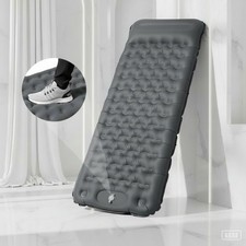 HIKENTURE Camping Isomatte 13 cm aufblasbar 196x66 cm ultraleicht Fußpumpe