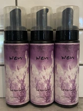 3X Wen by Chaz Dean LAVENDER Nourishing Mousse 7.5 FL OZ With Pump inside