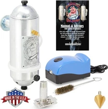 The Smoke Daddy Electric BK Cold Smoke Generator with The Big Green Egg Adapter