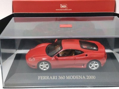 Ferrari 360 Modena IXO 1/43 Model Car Red Collectible Genuine