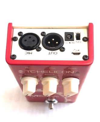 TC Helicon Mic Mechanic 2 Vocal Effects Pedal + 9V Power Supply | eBay