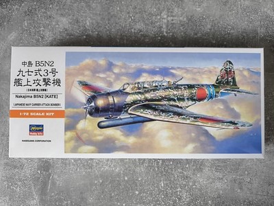HASEGAWA HAS00137 Nakajima B5N2 (Kate) A7 Bausatz Bomber 1:72 4967834011373