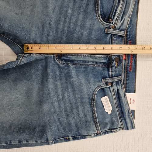 Lucky Brand 223 Straight Jeans Men's 38x30 Med Wash Stretch Denim Classic NEW - Picture 17 of 22