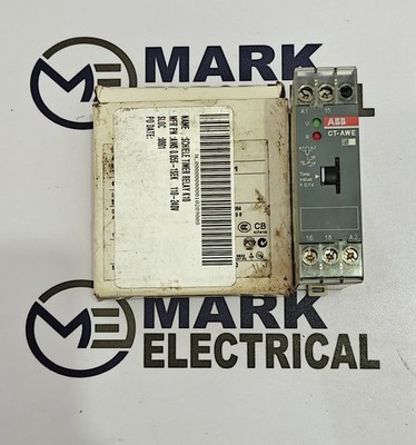 ABB CT-AWE 1SVR550151R3100 TIMER TIMING 0,05S-1S SPANNUNG 220VAC SCHNELLER VE...