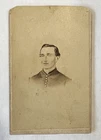 CIVIL WAR CDV PHOTO NY INFANTRY SOLDIER Backmark: E. P. MASTERSON PORT JERVIS NY