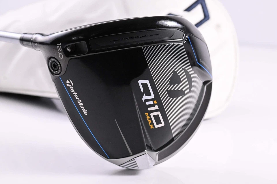 Left Hand Taylormade Qi10 Max Driver / 12 Degree / Senior Flex Lynx XLR8-100 - Image 2 of 4