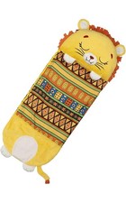 Happy Nappers Pillow  Sleepy Sack- Comfy, Cozy, Compact, Soft Lion Large 