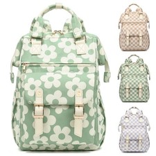 Corduroy Laptop Backpack for Women 15.6 Inch Stylish College School Bookbag, ...