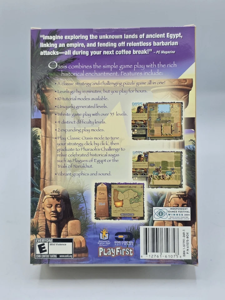 Oasis, 2005, Small Box, New & Sealed PC Game CD-ROM - Image 2 of 2