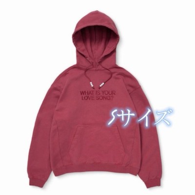 BTS ARIRANG Hoodie Red official S Size Word Tour Goods NEW