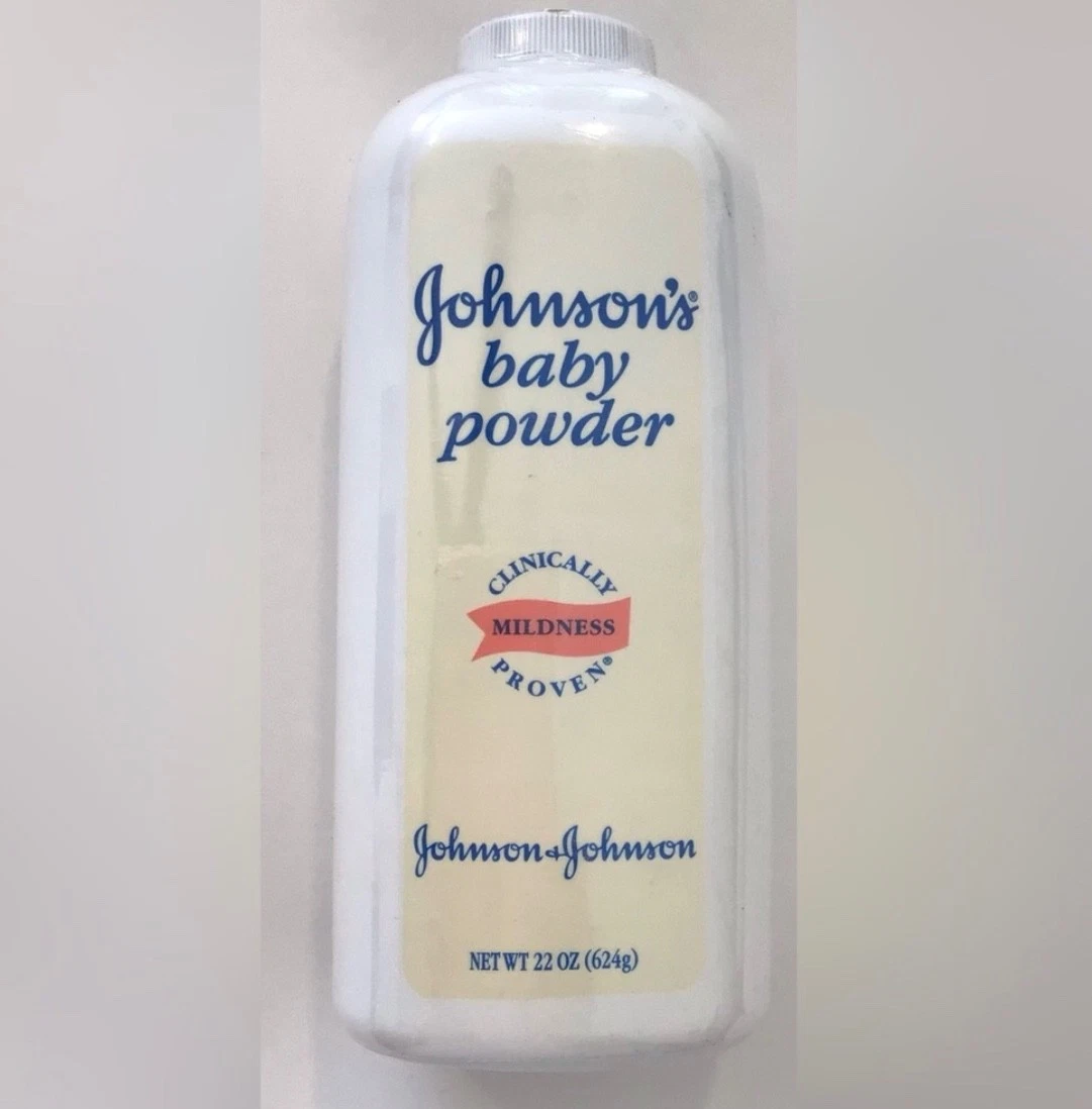 Johnsons Baby Powder Original Formula 22 oz TALC Sealed Jumbo New Old Stock 1996