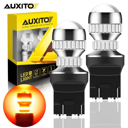 2X AUXITO T20 7443 W21W 7440 Daytime Light Running Globe LED Reverse Light 12V - Picture 85 of 96