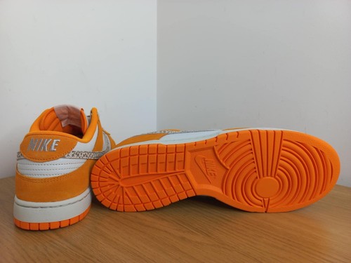 Nike Dunk Low Safari Swoosh Orange Neu mit Karton UK 10,5 - Bild 4 von 9