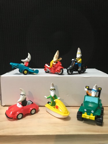 McDonalds 1988 Mac Tonight Travel Toys - Complete Set in excellent condition