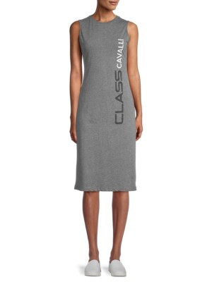 Dress Cavalli Class by Roberto Cavalli Womens Grey Size Xl