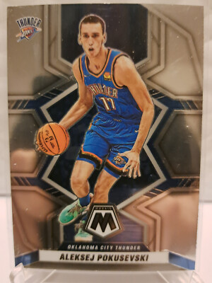 Panini Mosaic Basketball 2021-22 Aleksej Poukusevski Thunder OKC #190 NBA