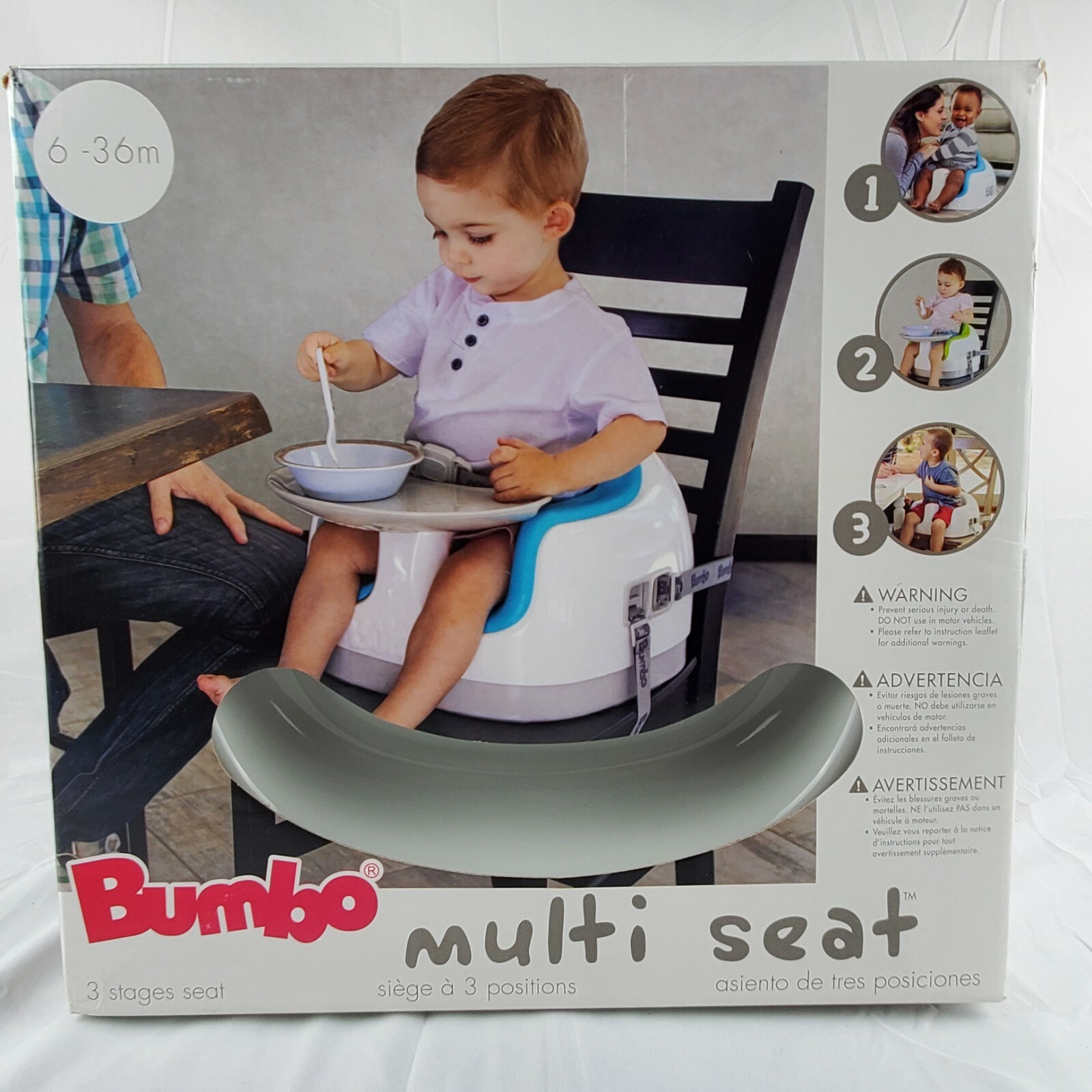 bumbo booster seat grey