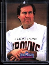 Bill Belichick - 1991 Pro Line Portraits Rookie Card #115 Patriots. rookie card picture