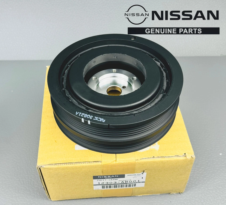 12303-AR001 Original Infiniti FX45 2003-2008 Q45 2002-2006 M45 Polea Cigüeñal Foto 3 de 4